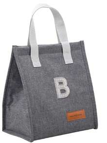 1pc A-Z Letter Large Capacity Hook And Loop Sealed Travel Portable Lunch Bag, Handbag, Outdoor Insulated Lunch Box Bag, Suitable For Work, Office, School, Waterproof, Keeps Food Fresh And Warm, Aluminum Foil Insulation Container, Suitable For Outdoor Dining, Work , Home, Restaurant, Beverages, Candy, Fruit, Pastries, Snacks, Nuts, Lunch Bag - Multicolor - View 30