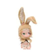 1 pieza Conjunto de ropa, figurita de cerámica, sombrero de cubo, peto vaquero para muñeca de 1ra/2da generación - Multicolor - Ver 6