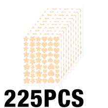 1530pcs Pink, Black, White, Blue, Purple, Green Star Pattern E-Star Face Stickers, Suitable For Photography, Parties, Gatherings And Fun Activities - Multicolor - View 17