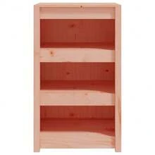 vidaXL Armário de cozinha exterior 55x55x92 cm madeira maciça douglas - Castanho - Ver 4