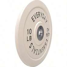 BalanceFrom Color Coded Olympic Bumper Plate Weight Plate with Steel Hub - Multicolor - Ver 5