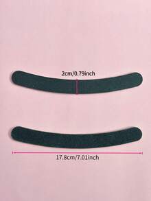 50/25/10/5pcs Professional Curved Nail File 100/180 Grit,Nail Supplies,Nail Tools,Nail Art Tools,Back To School,Nails,Nail Tools For Press On Nails