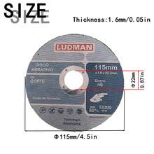 5/25/50 Package 4.5-Inch (115*1.6* 22.2mm) Resin Grinding Wheel, Sharp , And Stable, Suitable For Metal And Stainless Steel - High Performance, Selected Corundum And Resin Double-Layer Mesh, Workshop Tool, Industrial-Grade Quality, Suitable For Professionals