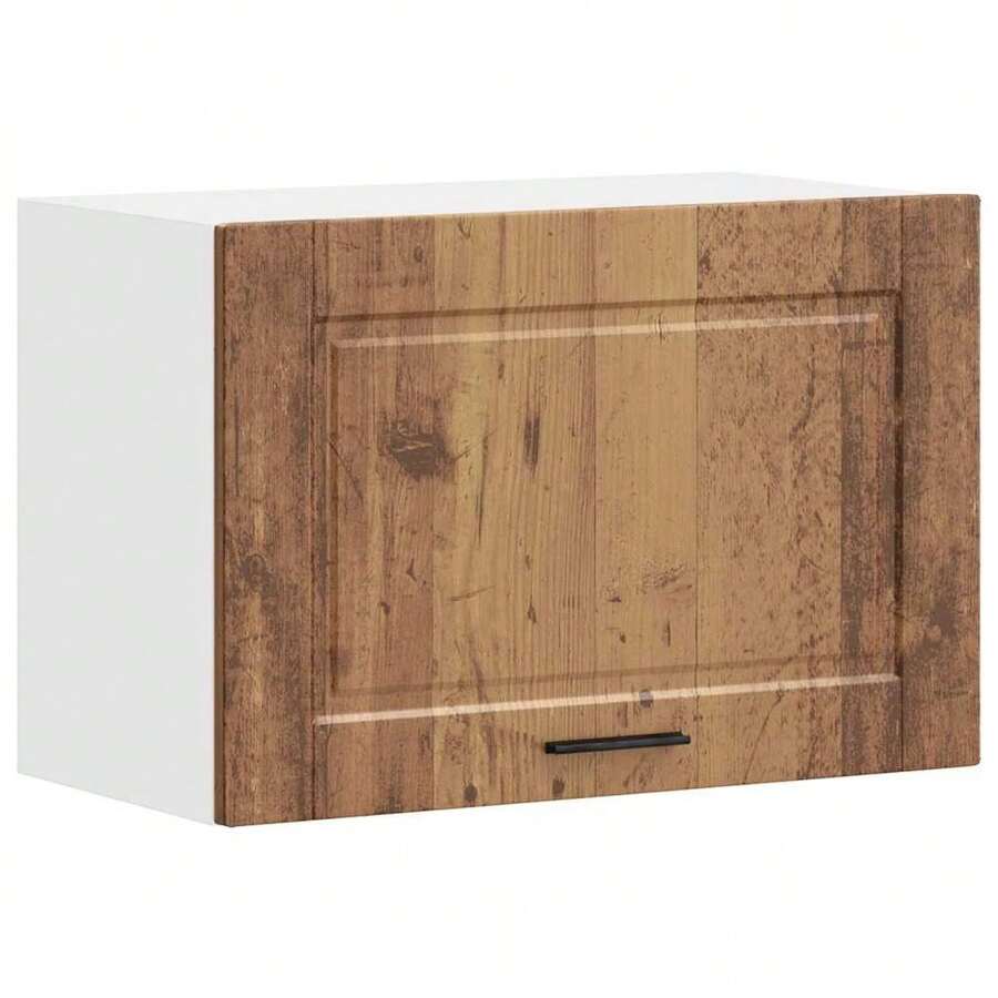vidaXL Armadio murale da cucina Porto vieux bois bois d'ingénierie - Castano - Visualizzare 1