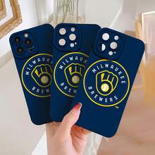 Funda de teléfono con espejo "Béisbol Team Spirit", compatible con  17,  16 Pro Max,  15 Pro Max,  13 y  12. Fabricada en TPU resistente para mayor protección contra golpes y caídas. Perfecta para regalar a aficionados al deporte, amigos, compañeros de trabajo o como un accesorio elegante para noches de juego, cumpleaños o días festivos. - Negro - Ver 6