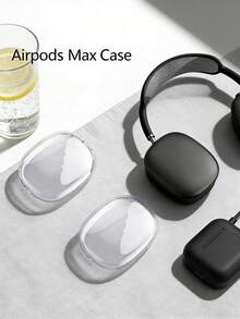 Max Wireless Headphones Protective Case - Clear - View 2