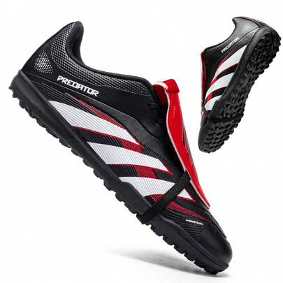 Zapatos de fútbol para hombres con amortiguación de impactos mejorada, fabricados con goma resistente al desgaste para optimizar la tracción y la estabilidad, adecuados tanto para hombres como para mujeres