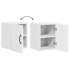 vidaXL Kalmar Küchenschrank, Hochglanzweiß, 30 x 31 x 40 cm - Weiss - Übersicht 11