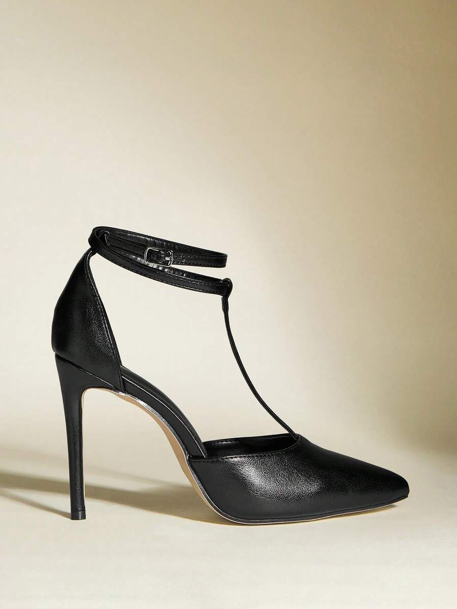 10.5cm Black Sexy Stiletto Heel Casual Versatile High Heels For Women, Elegant, Women Pumps,Elegant,Pointed Heels