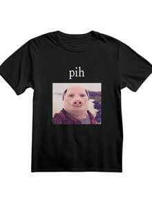 John Pork-Shirt, Pih-Shirt,-Shirt, Funny-Shirt,- - màu đen - Xem 2