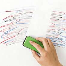 لفة ملصق حائط لوح أبيض ذاتي اللصق، لوح تذكير بلاستيكي، مناسب للرسم/المكتب/ديكور المنزل، مثالي للمنزل والمدرسة والمكتب، ديكور جداري كبير، مصنوع من مادة بلاستيكية متينة. - متعدد الألوان - مشاهدة 3