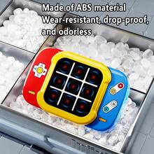 儿童井字棋记忆游戏机 + 井字棋掌上电子游戏机套装 - 逻辑益智玩具