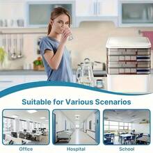 Large Capacity Medicine Storage Box For Home And Travel, Featuring A Portable Pill Organizer, Sturdy Adjustable Dividers, Moisture-Resistant Lid, Safety Handle, And Convenient Design For Organizing Pills, Vitamins, And Supplements (White). - trắng - Xem 6