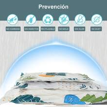 Tendenciabolsas vacio ropa Almacenamiento,bolsas de vacio con bomba Eléctrica Y Mano bolsas al vacio ropa para ropa y edredones,18pcsCalidad premium - 1 - Ver 4