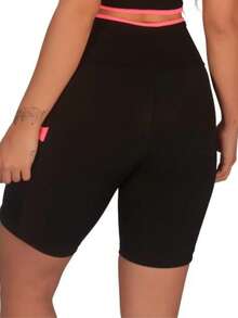 Women's Fitness Shorts For Gym, Workout, Weight Training. - 紫丁香色 - 查看 2