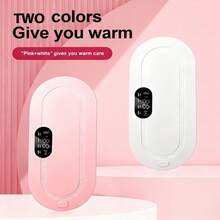 1500mAh Rechargeable Women's Portable Wireless Heating Pad, Multi-Level Adjustable, Back & Abdomen Heating Pad, Period Heating Waist Belt, Heating & Vibrating Waist Massager - Multicolor - View 3