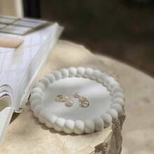 قوالب راتنج إيبوكسي DIY، صينية فقاعات، حامل أكواب، قوالب راتنج مناسبة لأعمال DIY، التخزين اليومي، صنع صينية المجوهرات - أبيض - مشاهدة 5