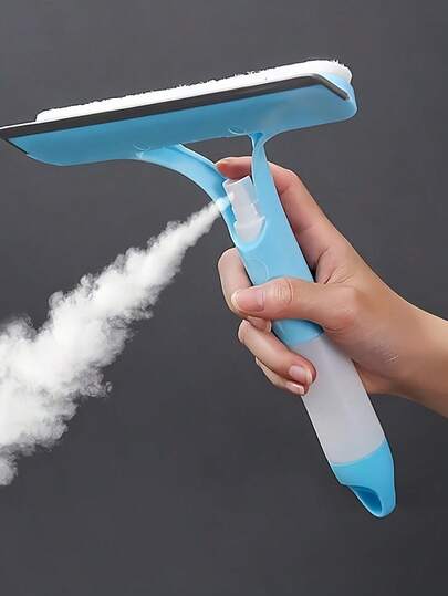 三合一重型玻璃刮刀带手持喷水器，适合租房者，感恩节好礼，送给亲朋好友的贴心礼物，清洁用品，家居必备，节日必备，浴室配件，家居用品，送给她的礼物，送给妈妈的礼物，返校用品