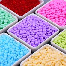 200颗彩色算盘珠，玻璃轮珠，适用于DIY工艺品和珠宝制作