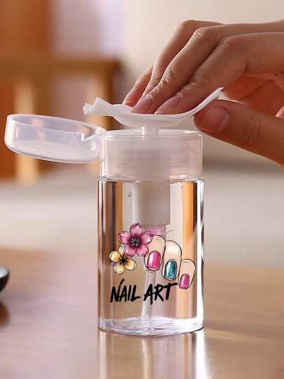 Travel Makeup & Skincare Storage Box - Compact & Portable, Durable Plastic Bottles With Pump Lids, Suitable For Nail Polish Remover, Lotion, Etc. - Perfectly Meets Your On-The-Go Beauty Needs, Ideal For Travel Skincare And Nail Polish Remover.