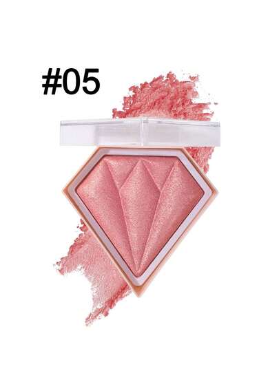  HANDAIYAN 钻石菱形高光粉，提亮肤色，修饰轮廓，哑光粉，节日礼物，化妆，派对，万圣节，圣诞节，旅行，秋冬，露营