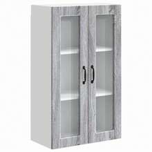 vidaXL Armário de cozinha com étagère Gris Sonoma 60 x 31 x 100 cm - Cinza - Ver 1