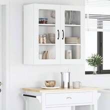 vidaXL Armadio da cucina Bianco 80 x 31 x 80 cm Legno d'ingénierie - Bianco - Visualizzare 4