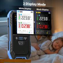 ERD-10 4-IN-1 Electromagnetic Radiation Detector, Electric & Magnetic Field Strength, RF Power, Temperature Monitor - Multicolor - View 5