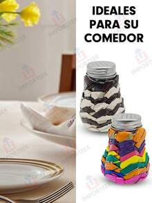 Tendencia2pz Salero Pimentero Artesanal Tradicional Mexicano PalmaCalidad premium - desde - Ver 4