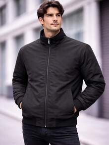 Men's BoboJaco Gominha Jacket With Removable Hood - Black - View 3