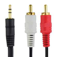 Cable de Audio Estéreo de Auxiliar 3.5mm a 2 RCA 15m - 15m - Ver 2