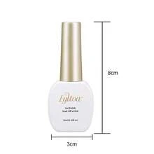 LYTTOA 10ml White Elf Cat Magnetic Gel Soak Off UV LED Brilliant Platinum Sparkles Cat Eye Gel Nail Salon DIY Nail Products Nails - Multicolor - View 7