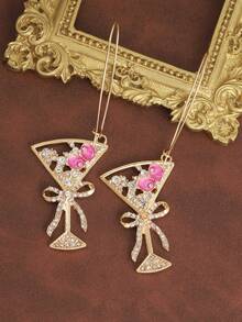 1 Pair Elegant, Chic, Creative, Minimalist, Versatile Bow-Tie Wine Glass - Bow-tie Wine Glass - View 3