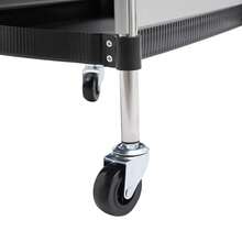 SENDERPICK Multi-Functional Salon Trolley Hairdressing Shelf With Wheels Salon Trolley 6-Tier Drawer-Type - White and Black - View 9