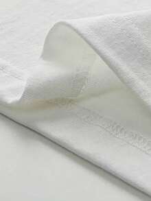 Women Neck Short Sleeve Casual Loose Teacher Supplies Print T-Shirt Women Size S-3XL - trắng - Xem 6