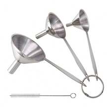 TendenciaMini Embudos De Cocina Para Llenar Botellas, Acero InoxidablCalidad premium - 1 - Ver 1