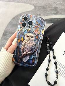 Cremefarbene Textur transparente Adler bemalte stoßfeste Cartoon Handyhülle kompatibel mit iPhone 14, 14 Pro, 14 Pro Max, 13, 13 Pro, 13 Pro Max, 11, 11 Pro Max, 12, 12 Pro, 12 Pro Max, XR, XS, 15, 15 Pro, 15 Pro Max, 16, 16 Pro, 16 Pro Max, 17, 17 Pro, 17 Air, 17 Pro Max, Galaxy S24, A04, A12, A13, A14, A23, A24, A32, A33, A51, A52, A53, A54, A72, Redmi 9, Redmi 9A - Verschiedenfarbig - Übersicht 4