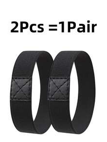 2pcs/Set Shoes, High Heels, Easy-To-Slip Shoelaces, Non-Conforming Shoelaces, Women's Elastic Bands, Non-Slip Laces, Heel Straps - Multicolor - View 12