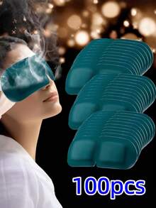 10/20/30/50/100pcs Lutein Steam Eye Mask, Hot Compress Eye Mask, Relieve Eye Fatigue, Improve Sleep Quality, Sleep Mask, Easy To Fall Asleep (Fragrance-Free) - Multicolor - View 7