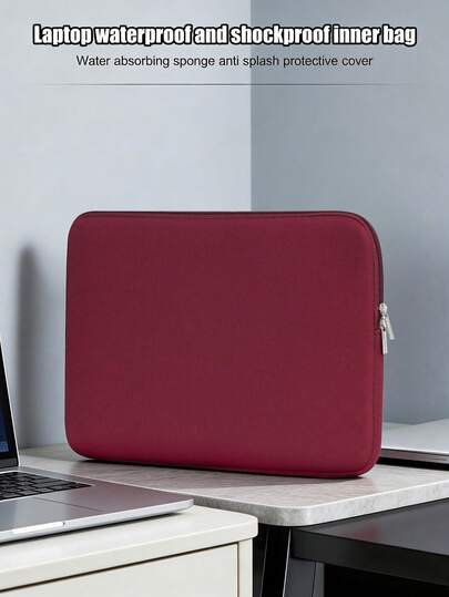 13-Inch Thick Laptop Sleeve, Waterproof Shockproof Lightweight Portable Tablet/IPad Foam Protective Case, Spill-Resistant Laptop Carrying Bag, Office/Business Universal Anti-Drop Protective Sleeve, Commute/Travel 360° Thoughtful Protection For Laptop