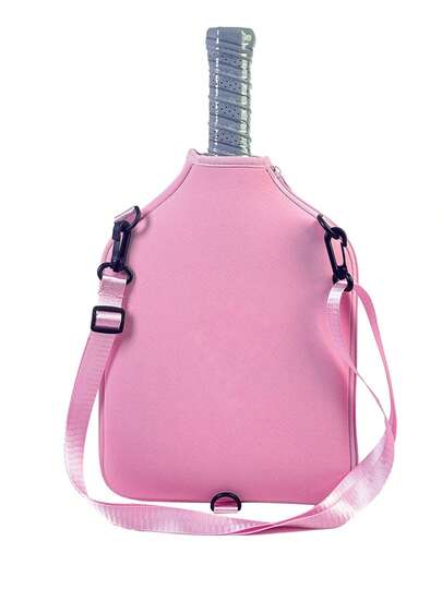 Neoprene Pickleball Paddle Bag Water-Resistant Pickleballs Paddles Cover Protector With Adjustable Removable Strap For 1-2 Paddles Fits Most Paddles, Rackets