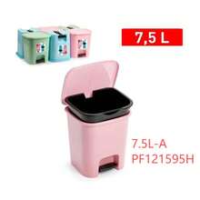 Thùng rác đạp chân nhiều kích cỡ - Thùng rác có nắp đậy dùng trong gia đình 7.5L/18L / Thùng đựng đồ nhà bếp, phòng tắm (Màu ngẫu nhiên) - Nhiều màu - Xem 11