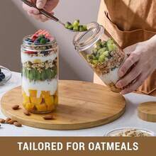 mhjU Chef Frascos de Vidrio con Tapa Set de 4 Frascos Herméticos de Vidrio para Alimentos Recipientes de Avena con Tapas de Bambú Frascos con Tapa De Bambú para Cocina y Despensa 24 OnzasSleeping Bags - 219287038 - Ver 5