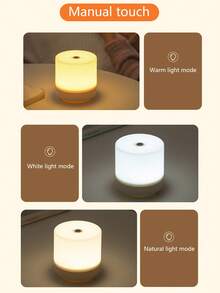 Multifunctional Minimalist Bedside Lamp, Bedroom Atmosphere Light, Night Feeding Light, Postpartum Light, Sleep Light, USB LED Touch Nightlight