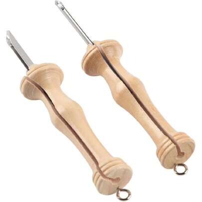 Aguja Magica para Bordar, 2 Piezas Pluma de Punzón de Bordado Pluma de Punzón de Bordado Herramienta de Costura Creativa for Adultos y Niños,37643102