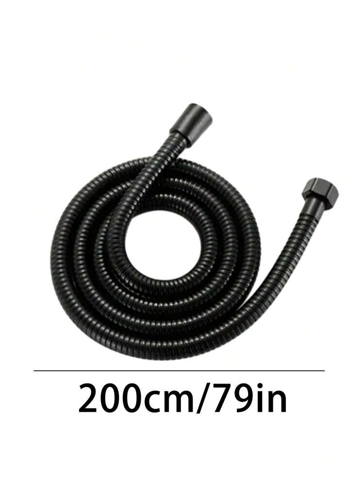 Set de 6 piezas Rociador de bidé de mano, rociador de bidé montado en la pared con flujo de agua ajustable, manguera flexible de 79 pulgadas y soporte, para limpieza del baño, higiene personal y lavado del inodoro, mejora la comodidad de la limpieza del baño, herramienta de limpieza multifuncional, accesorio de baño esencial - traje negro - Añade 13