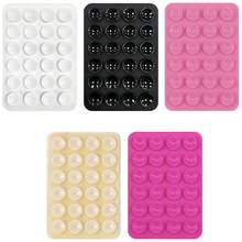 5pcs Silicone Suction Cup Phone Holder, Waterproof Sticky Base Suitable For Most Phones, Universal Finger Grip For Selfie & Video Calls - Multicolor - View 17