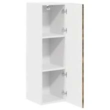 vidaXL Armoire de cuisine Kalmar Chêne fumé 30 x 31 x 100 cm - Tabac - Voir 5