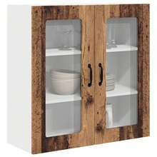 vidaXL Armoire de cuisine Kalmar Bois ancien 80 x 31 x 80 cm - Tabac - Voir 3