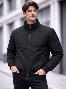 Men's BoboJaco Gominha Jacket With Removable Hood - Black - View 1